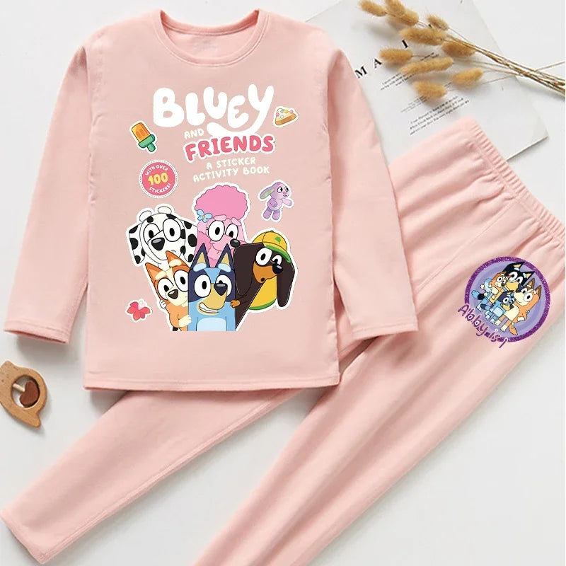 Bluey Kids Pajamas Set