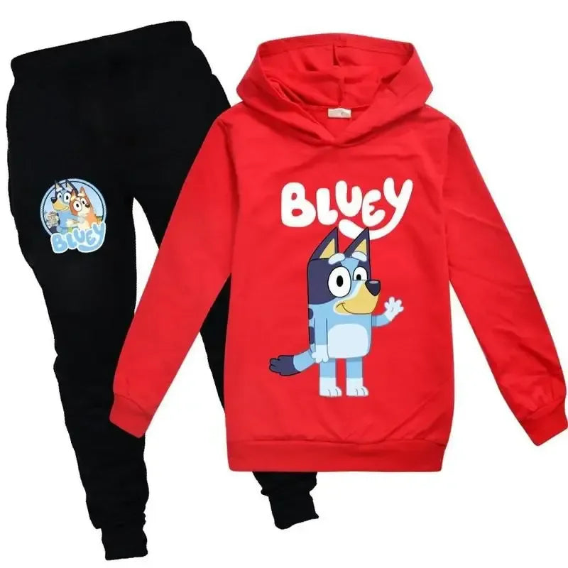 Bluey Kids Hoodie Set
