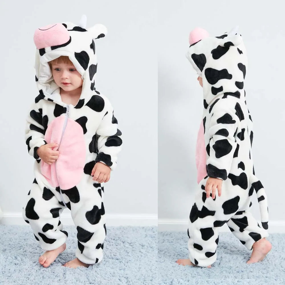 Adorable Animal Onesies for Babies