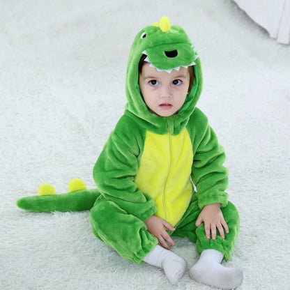 Green Dino Delight Toddler Onesie