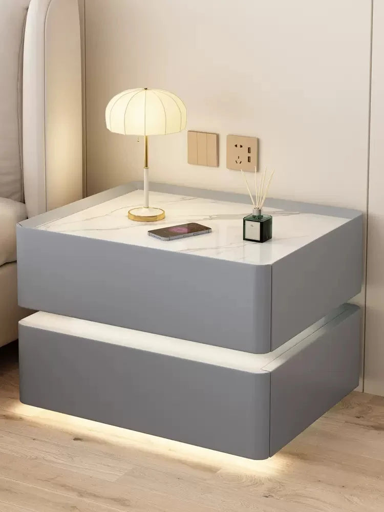 Smart Solid Wood Nightstand