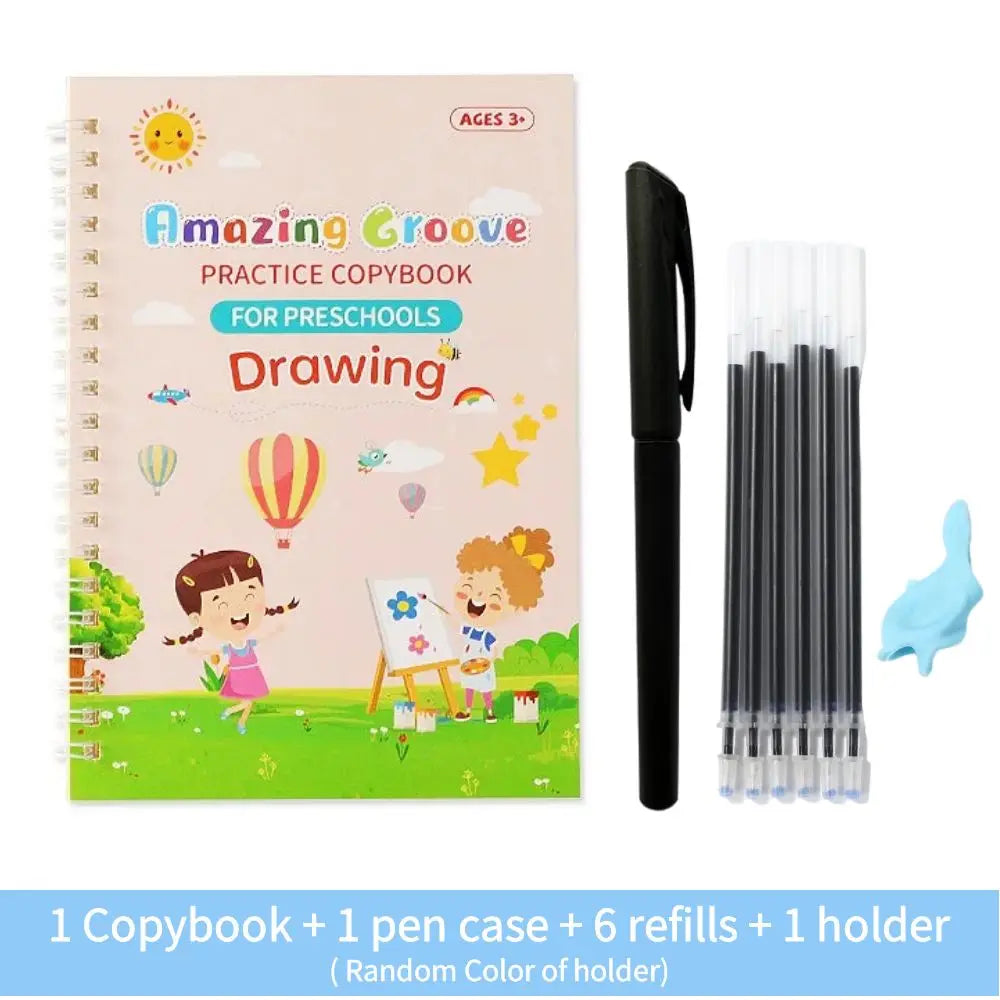 Magic Reusable Writing Practice Book