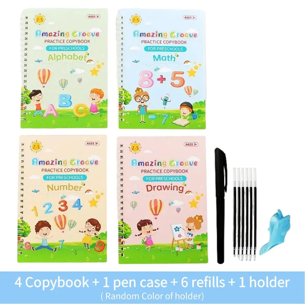 Magic Reusable Writing Practice Book