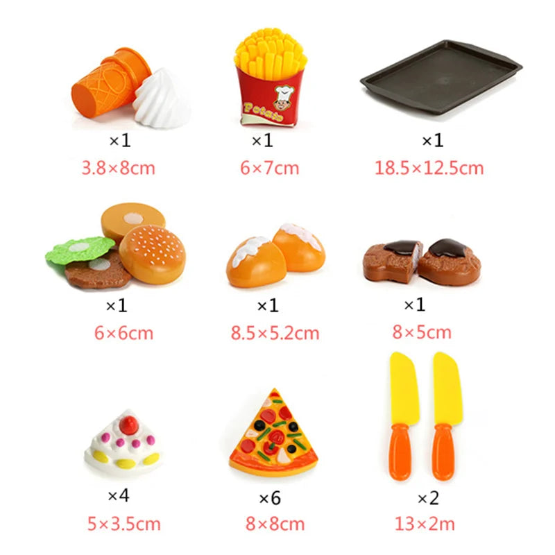 Creative Kitchen Play Food Set