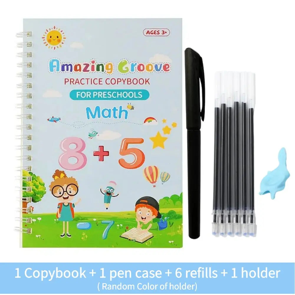 Magic Reusable Writing Practice Book