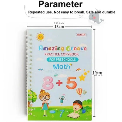 Magic Reusable Writing Practice Book