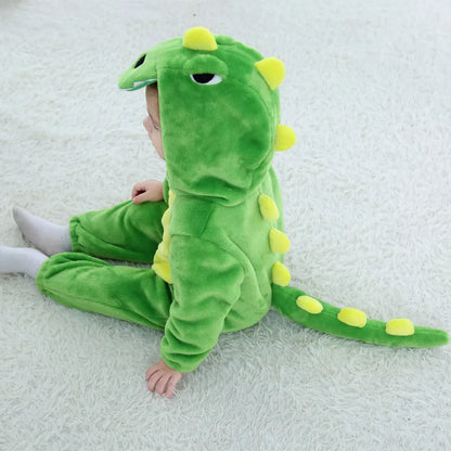 Green Dino Delight Toddler Onesie